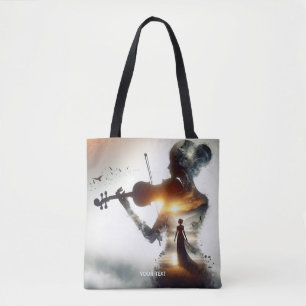 Fantasy Niedlich Violin Girl Tasche