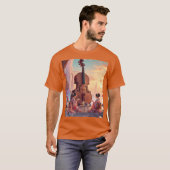 Fantasy Niedlich Violin Girls Tee (Vorne ganz)