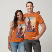 Fantasy Niedlich Violin Girls Tee (Unisex)