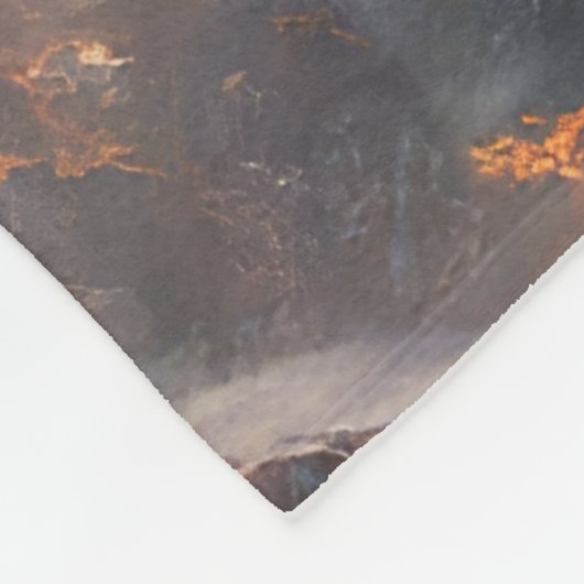 Fantasy Niedlich Viviale Blume Everest Alpinist Fleecedecke (Ecke)