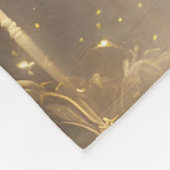 Fantasy Niedlich Vivid Angelic White Lion Fleecedecke (Ecke)