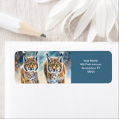 Fantasy Niedlich Vivid Baby Lynx Snow (Insitu)