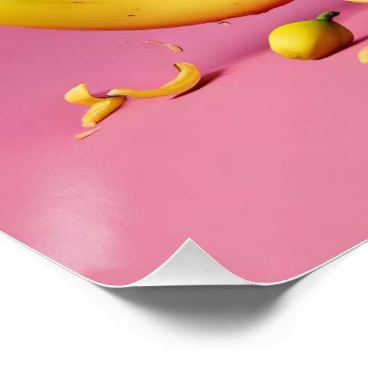 Fantasy Niedlich Vivid Banana Funny Creative Poster (Ecke)