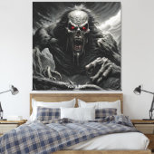 Fantasy Niedlich Vivid Beängstigender Horror Kreat Leinwanddruck (Insitu (Schlafzimmer))