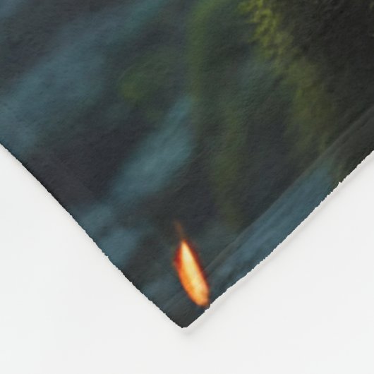 Fantasy Niedlich Vivid Beautiful Myth Blume Fleecedecke (Ecke)