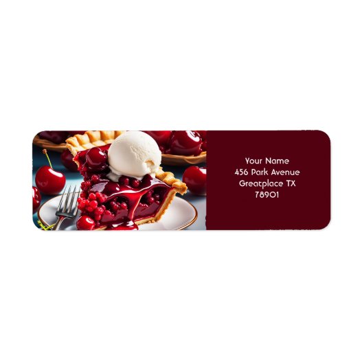 Fantasy Niedlich Vivid Cherry Icecream Pie (Vorne)