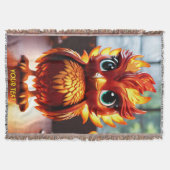 Fantasy Niedlich Vivid Cool Baby Phoenix Decke (Vorderseite)