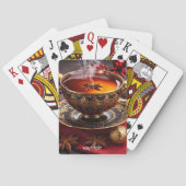 Fantasy Niedlich Vivid Cup Tee Weihnachten Spielkarten (Rückseite)