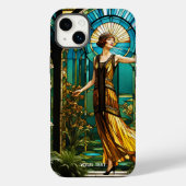 Fantasy Niedlich Vivid gestettet Glas Frau Case-Mate iPhone Hülle (Rückseite)