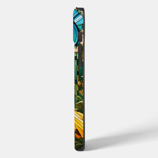 Fantasy Niedlich Vivid gestettet Glas Frau Case-Mate iPhone Hülle (Rückseite / Links)