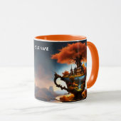 Fantasy Niedlich Vivid Herbstwunder Cup Tasse (VorderseiteRechts)