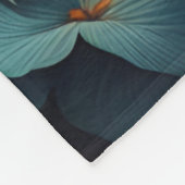 Fantasy Niedlich Vivid Majestic Crane Blume Fleecedecke (Ecke)