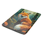 Fantasy Niedlich Vivid Majestic Fox Blume Badematte (Schrägansicht)