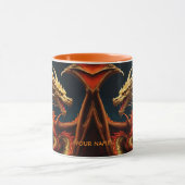 Fantasy Niedlich Vivid Majestic Großdrache Tasse (Zentrum)