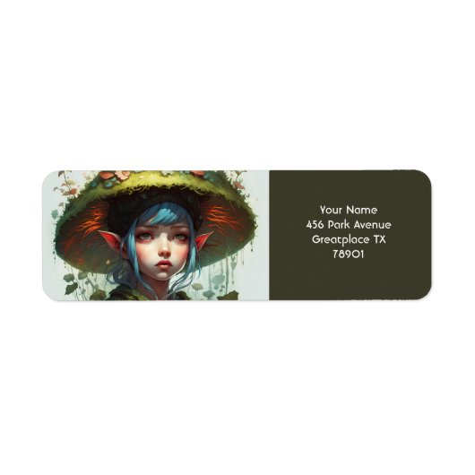 Fantasy Niedlich Vivid Mushroom Forest Girl (Vorne)