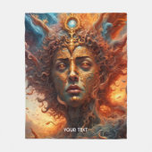 Fantasy Niedlich Vivid Myth Angel Creature Fleecedecke (Vorderseite)