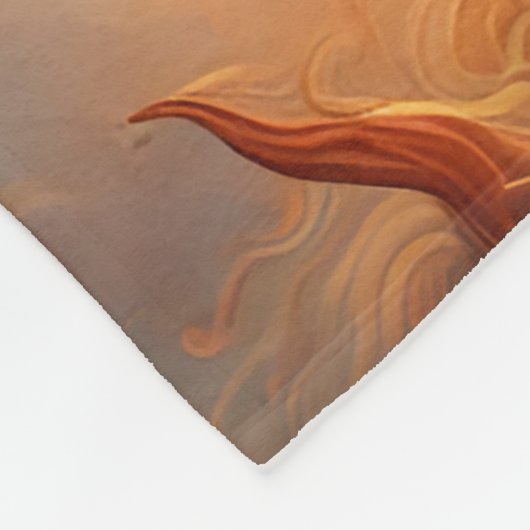 Fantasy Niedlich Vivid Myth Angel Creature Fleecedecke (Ecke)