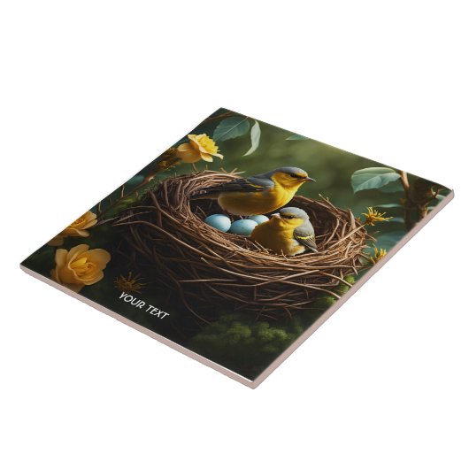 Fantasy Niedlich Vivid Nesting Finest Forest Fliese (Seite)