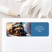 Fantasy Niedlich Vivid Old Train Winter (Insitu)