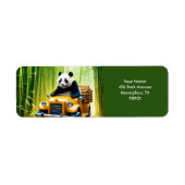 Fantasy Niedlich Vivid Panda Bamboo Car (Vorne)