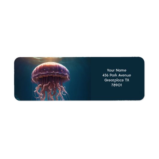 Fantasy Niedlich Vivid Sea Big Jellyfish (Vorne)
