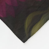 Fantasy Niedlich Vivid Spitz Baby Blume Fleecedecke (Ecke)