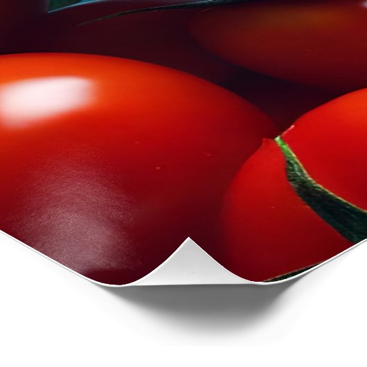 Fantasy Niedlich Vivid Tomato Funny Creature Poster (Ecke)