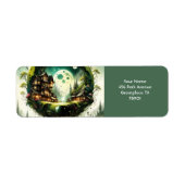 Fantasy Niedlich Vivid Tree House Moon (Vorne)