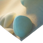 Fantasy Niedlich Vivid Turtle Sea Waves Tischdecke (Schrägansicht)