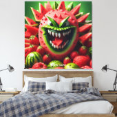 Fantasy Niedlich Vivio Watermelon Gedeckter Wasser Leinwanddruck (Insitu (Schlafzimmer))