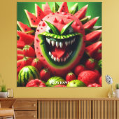 Fantasy Niedlich Vivio Watermelon Gedeckter Wasser Leinwanddruck (Insitu (Wohnzimmer))