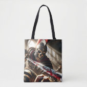 Fantasy Niedlich Warrior Antike Rüstung Tasche (Vorderseite)
