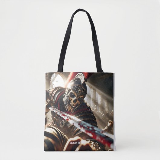 Fantasy Niedlich Warrior Antike Rüstung Tasche (Vorderseite)