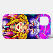 Fantasy Niedlich Warrior Girl Case-Mate iPhone Hülle (Rückseite (Horizontal))