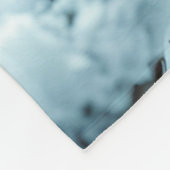 Fantasy Niedlich White Baby Dragon Fleecedecke (Ecke)