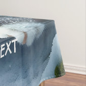 Fantasy Niedlich Winter Kitten Schnee Tischdecke (Beispiel)