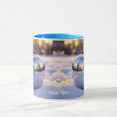 Fantasy Niedlich Winter Snow Apple Tasse (Zentrum)