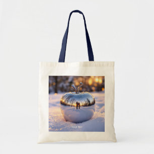Fantasy Niedlich Winter Snow Apple Tragetasche