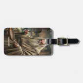 Fantasy Niedlich Wizard Frittierwagen Gepäckanhänger (Vorderseite horizontal)