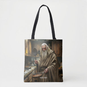 Fantasy Niedlich Wizard Frittierwagen Tasche