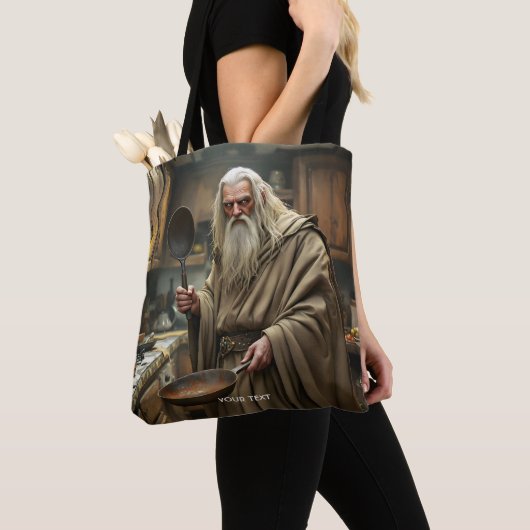 Fantasy Niedlich Wizard Frittierwagen Tasche (Von Nahem)