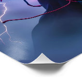 Fantasy Niedlich Wizard Gitarre spielen Poster (Ecke)