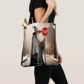 Fantasy Niedlich Wizard Signieren Stopp Tasche (Von Nahem)