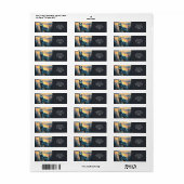 Fantasy Niedlich Wolf auf Rock (Vorne)