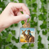 Fantasy Niedlich Wombat Kangaroo Koala Schlüsselanhänger (Hand)