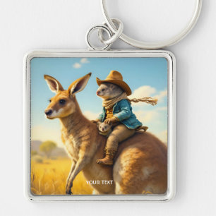 Fantasy Niedlich Wombat Kangaroo Koala Schlüsselanhänger
