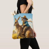 Fantasy Niedlich Wombat Kangaroo Koala Tasche (Von Nahem)