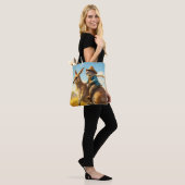 Fantasy Niedlich Wombat Kangaroo Koala Tasche (Am Model)