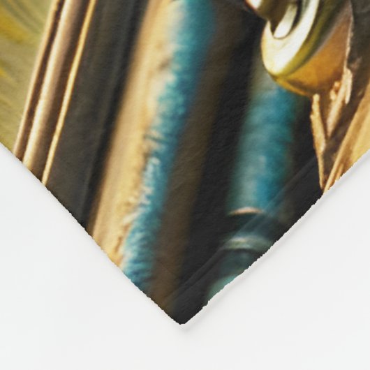 Fantasy Niedlich Wombat Pilot unter Wasser Fleecedecke (Ecke)