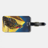 Fantasy Niedlich Wüste Pharaoh Türkei Gepäckanhänger (Rückseite horizontal)